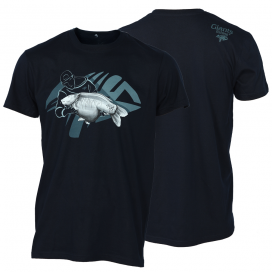 Giants fishing Tričko pánské modré Rybář s kaprem|vel. 3XL