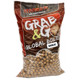 Boilies Global Garlic 10kg 14mm