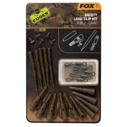 Fox Závěska Edges Camo Lead Clip Kit Size 7