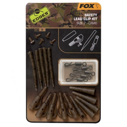 Fox Závěska Edges Camo Lead Clip Kit Size 7
