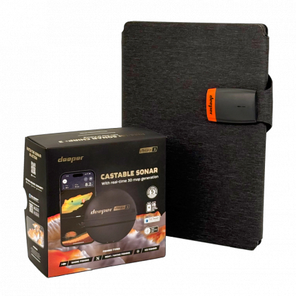 Deeper Power Bundle Nahazovací Sonar Chirp+ 3 a Solární Nabíječka