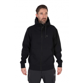 Matrix Mikina Zipped Hoody Black Stealth