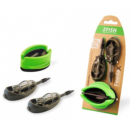 Zfish Krmítko Method Feeder FeedaX Set + Formička