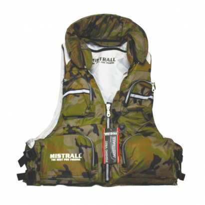 Mistrall plovoucí rybářská vesta X1, maskáč, vel. XXL
