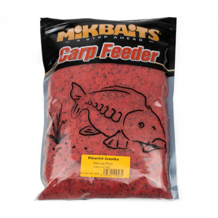 Mikbaits Vlhčený Ready mix 900g Pikantní švestka