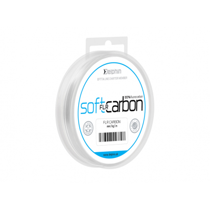 Delphin SOFT FLR CARBON - 100% fluorocarbon 0,185mm 2,53kg 50m Delphin SOFT FLR CARBON - 100% fluorocarbon 0,185mm 2,53kg 50m