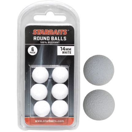 Starbaits Nástraha Round Balls 14mm 6ks