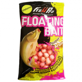 Fish Pro plovoucí nástraha Puffi Floating Bait česnek 6-10mm 15g