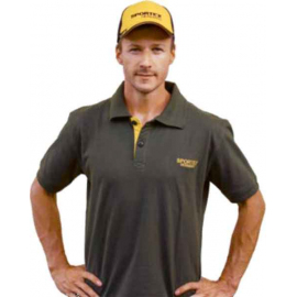 Sportex Classic Polokošile s logem - olivová Velikost: L