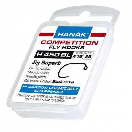 Muškařské háčky Hanák H 460 BL 25ks