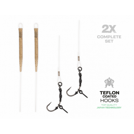 Zfish Návazec Fluorocarbon Ronnie Rig 20 cm