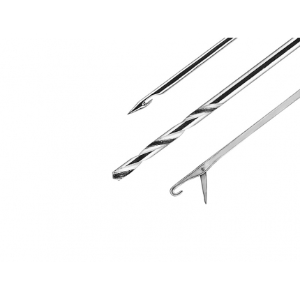 Fluo set jehel a vrtáku Delphin T-END Grip 3XF