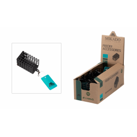 Mikado Krmítko Hranaté Se Dnem 100g (30x30x55mm) 1 Ks