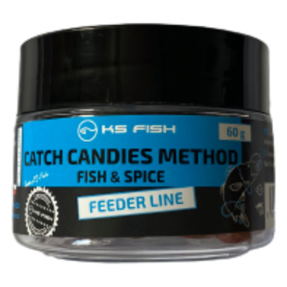 KS Fish Catch candies method 60g fish and spice KS Fish Catch candies method 60g fish and spice