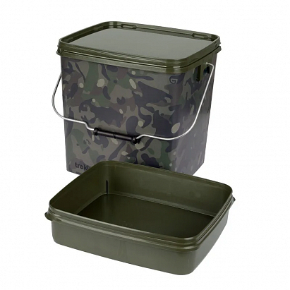 Trakker Kbelík Camo Square Container 13l Trakker Kbelík Camo Square Container 13l