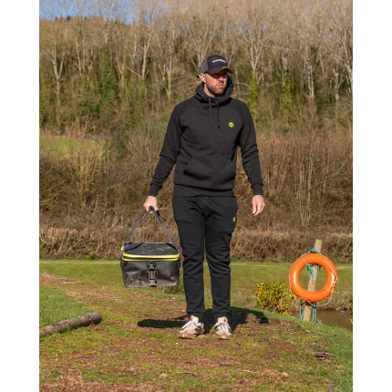 Matrix Mikina Pullover Hoody Black Marl