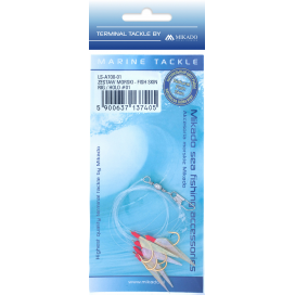 Mikado Mořský Návazec Fish Skin Rig Holo #01 1 Ks