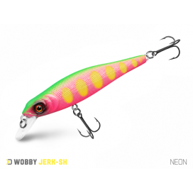 Delphin Wobler WOBBY JERK-SH Neon 8 cm 6,5 g Delphin Wobler WOBBY JERK-SH Neon 8 cm 6,5 g