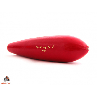 Hell-Cat Podvodní splávek zvukový červený 15g Hell-Cat Podvodní splávek zvukový červený 15g
