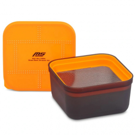 MS Range box na nástrahy Bait Box 2,8 l + ocelové síto 2mm
