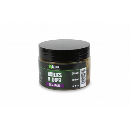 Nikl Boilies v dipu Giga Squid 250g