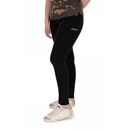 Fox Women's Black Lined Leggings Fox Women's Black Lined Leggings