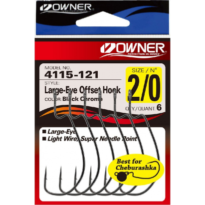 háček Owner s očkem /6ks/ 4115.2/0