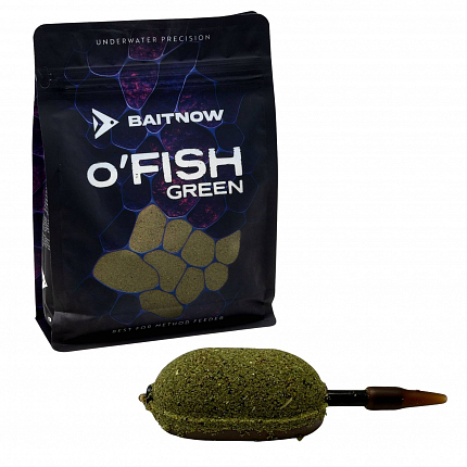 BaitNow Návnada Method Feeder O'fish Green 800g