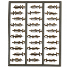 Anaconda hroty Micro Barb Boilie Spikes army zelená 60ks Anaconda hroty Micro Barb Boilie Spikes army zelená 60ks