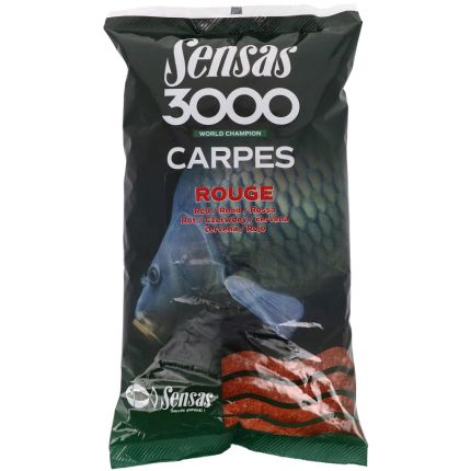 Sensas 3000 Carpes Rouge (kapr červený) 1kg