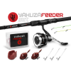 Delphin Feedrový Set Yakuza Prut 3,3 m 100 g 3-díl + Naviják 4T + Příslušenství