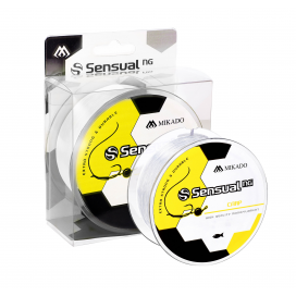 Mikado Vlasec Sensual N.g. Carp 0.38mm/25kg/600m Průhledný 1 Cívka Mikado Vlasec Sensual N.g. Carp 0.38mm/25kg/600m Průhledný 1 Cívka