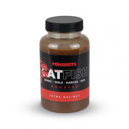 Mikbaits Catfish Booster 250ml játra halibut