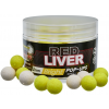 Starbaits Plovoucí Boilies Pop Up Bright Red Liver 50gr