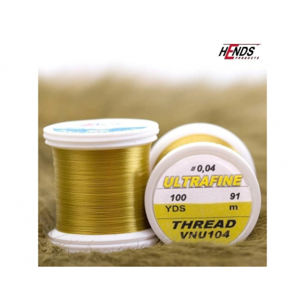 Hends vázací nit Ultra fine 0,04mm - Žluto Zelená