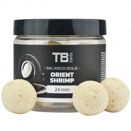 TB Baits Vyvážené Boilie Balanced White Edition + Atraktor Orient Shrimp 100 g  24 mm