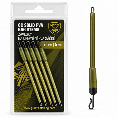 Giants fishing Závěsky na upevnění PVA sáčků 5ks|70mm