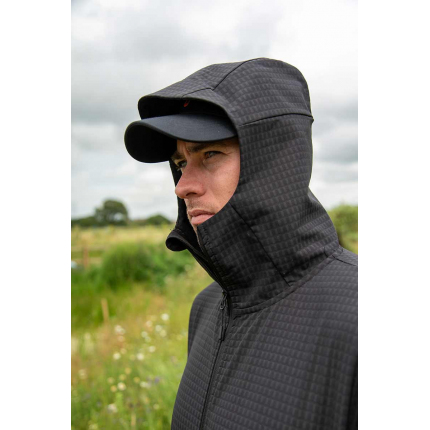 Fox Bunda Black Premium Mid Layer Jacket