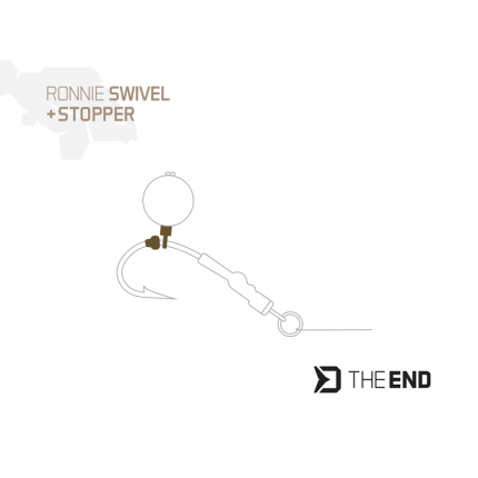 Delphin Ronnie Obratlík Set TheEND + Stopper 10+20 ks