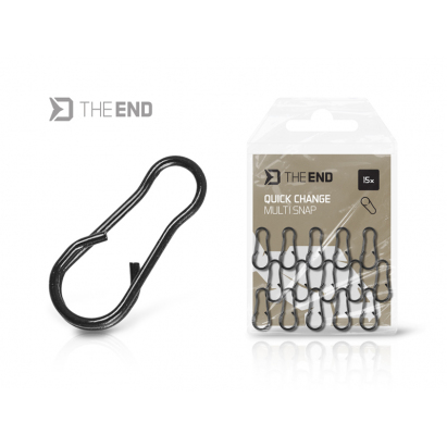 Rychlovýměnný klip Delphin TheEND Multi Snap / 15ks