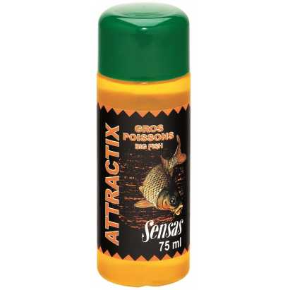 Sensas Posilovač Attractix Gros Poissons Carp 75ml Sensas Posilovač Attractix Gros Poissons Carp 75ml