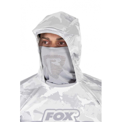 Fox Rage Triko UV Hooded Light Camo Top