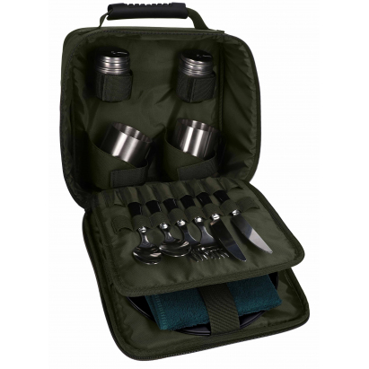 Mikado Pouzdro Enclave Deluxe Dinner Set Jídelní Sada 2 Osoby (26x26x11cm) 1 Ks Mikado Pouzdro Enclave Deluxe Dinner Set Jídelní Sada 2 Osoby (26x26x11cm) 1 Ks