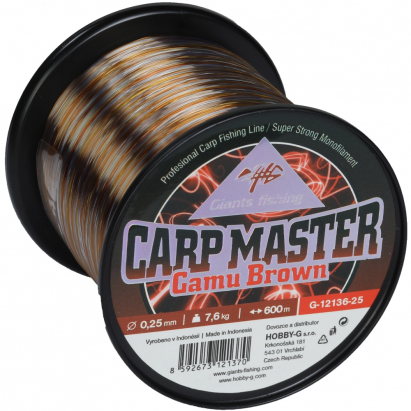 Giants Fishing Vlasec Carp Master Camu Brown 600m