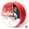 Hell-Cat Splétaná šňůra Round Braid Power Red 1000m - 0,70mm (85,0kg)