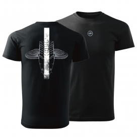 Giants fishing Tričko pánské černé Šupináč hlava|vel. XL Giants fishing Tričko pánské černé Šupináč hlava|vel. XL