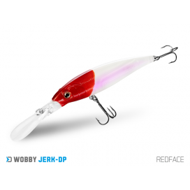 Delphin Wobler WOBBY JERK-DP Redface 9 cm 12.5 g