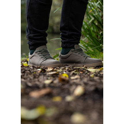 Fox Boty Khaki Canvas Shoe