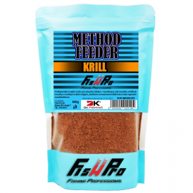 Fish Pro krmítková směs Method Feeder krill s ambrozií 600g