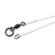 Carp´R´Us Návazec Superstiff Link - Oval Ring & Ring Swivel 2ks - Délka: 9,5cm, Nosnost: 90lb